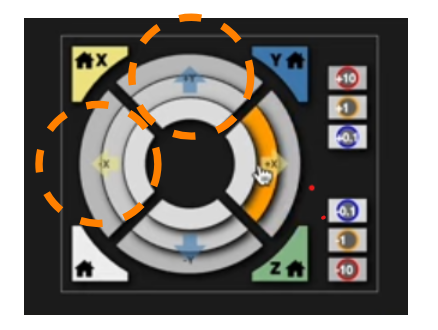 Sample-movement-joystick