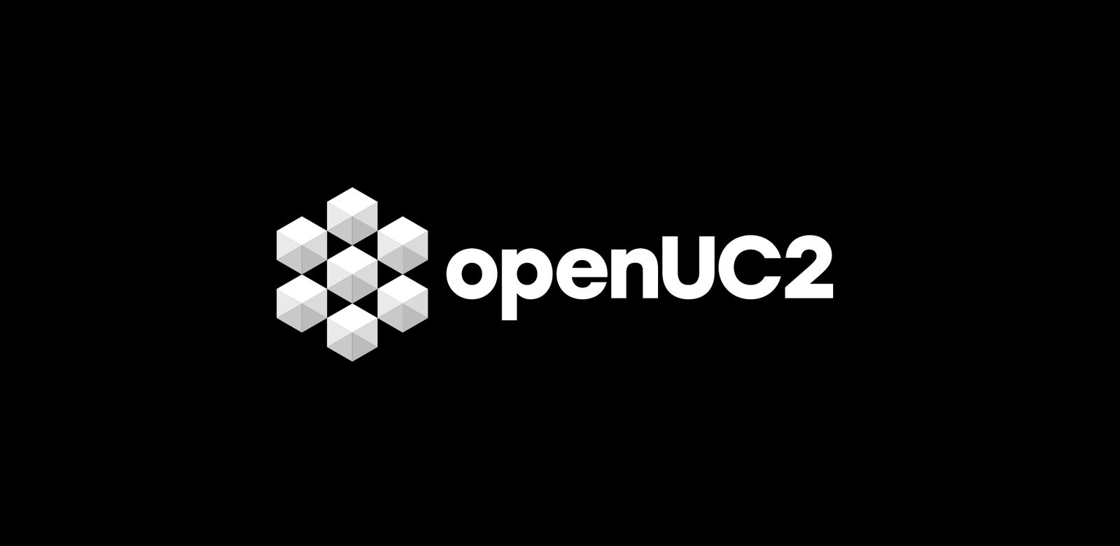 Logo on black
