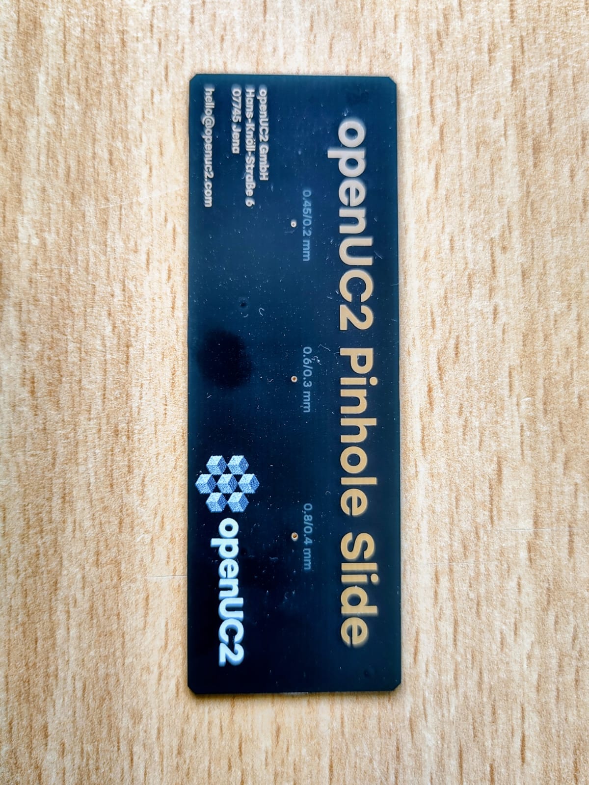 openuc2-pinhole-slide